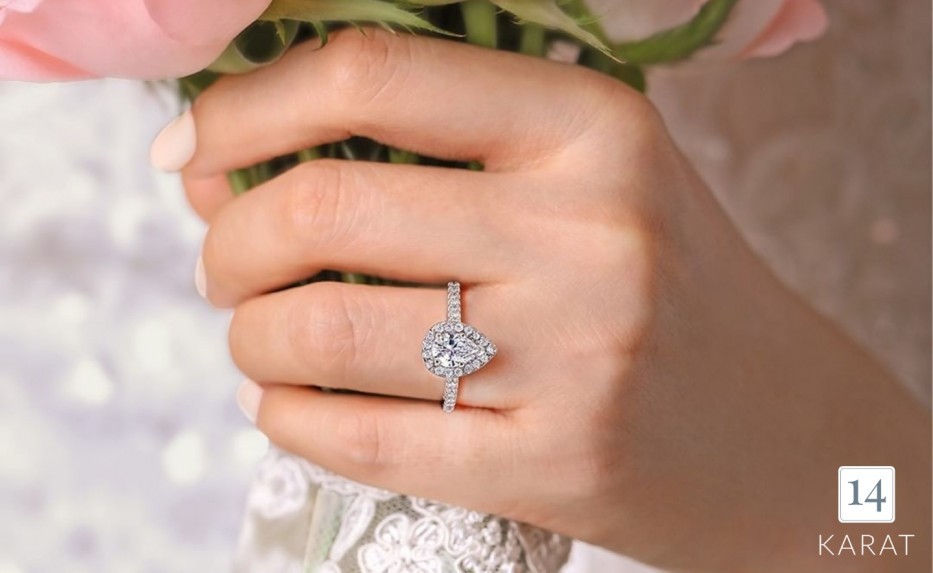 Diamond Spotlight: Pear Cut Diamonds