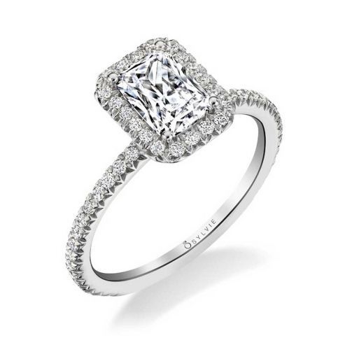 VIVIAN - CLASSIC HALO ENGAGEMENT RING